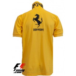 Polo Ferrari Team formule-1 jaune