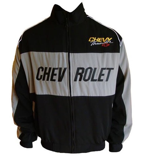 Blouson Chevrolet Team Racing sport automobile couleur noir