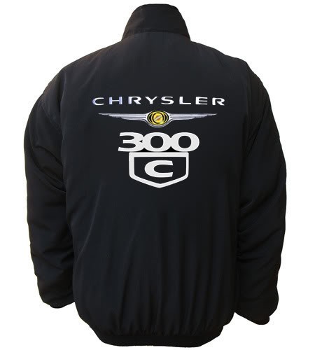 Blouson Chrysler Team 300 C sport automobile couleur noir