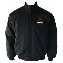 Blouson Deutz Team sport automobile couleur noir