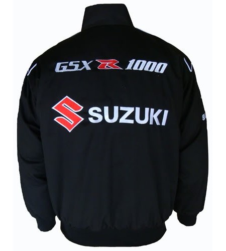 Blouson Suzuki Team 1000 GSX R moto couleur noir