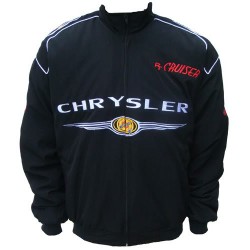 Blouson Chrysler Team PT Cruiser sport automobile couleur noir