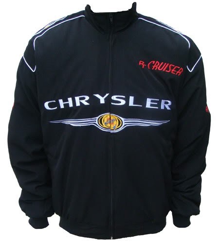 Blouson Chrysler Team PT Cruiser sport automobile couleur noir