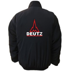 Blouson Deutz Team sport automobile couleur noir