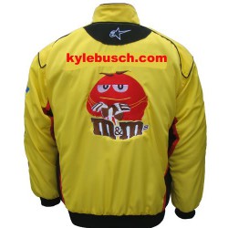 Blouson Kyle Busch Team m&m's Nascar couleur jaune