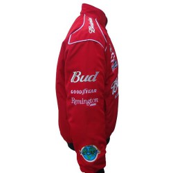 Blouson Dale Earnhardt Team Budweiser Nascar couleur rouge