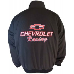 Blouson Chevrolet Team Racing sport automobile couleur noir