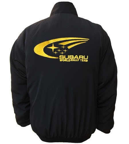 Blouson Subaru Team sport mécanique couleur noir