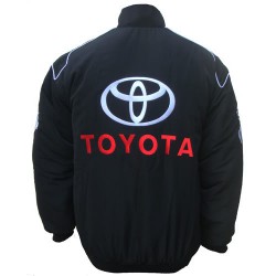 Blouson Toyota Team Dakar sport mécanique couleur noir