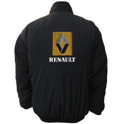 Blouson Renault Team sport mécanique couleur noir