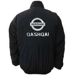 Blouson Nissan Team Qashqai sport mécanique couleur noir