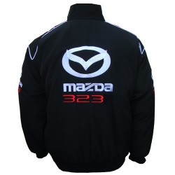 Blouson Mazda Team 323 sport mécanique couleur noir