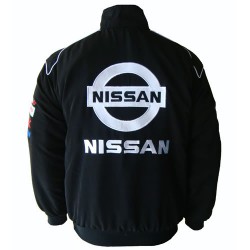 Blouson Nissan Team sport mécanique couleur noir