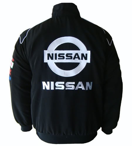 Blouson Nissan Team sport mécanique couleur noir