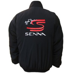 Blouson Senna Team sport mécanique couleur noir