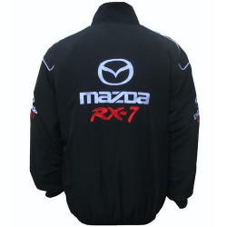 Blouson Mazda Team RX-7 sport mécanique couleur noir