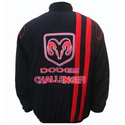 Blouson Dodge Challenger Team sport mécanique couleur noir
