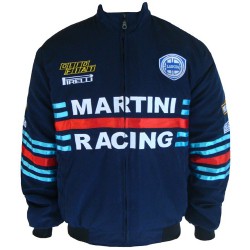 Blouson Lancia Team Martini Racing sport mécanique couleur bleu
