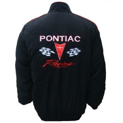Blouson Pontiac Team sport mécanique couleur noir