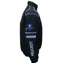 Blouson Peugeot Team sport mécanique couleur noir