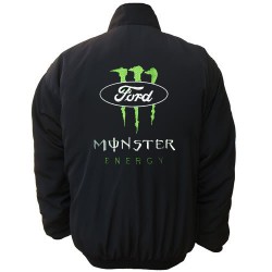 Blouson Ford Team Monster Energy sport mécanique couleur noir