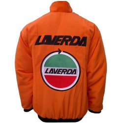 Blouson Laverda Team moto couleur orange