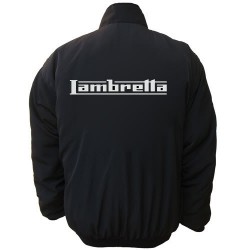Blouson Lambretta Team sport mécanique couleur noir