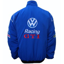 Blouson Volkswagen Team Racing sport mécanique couleur bleu