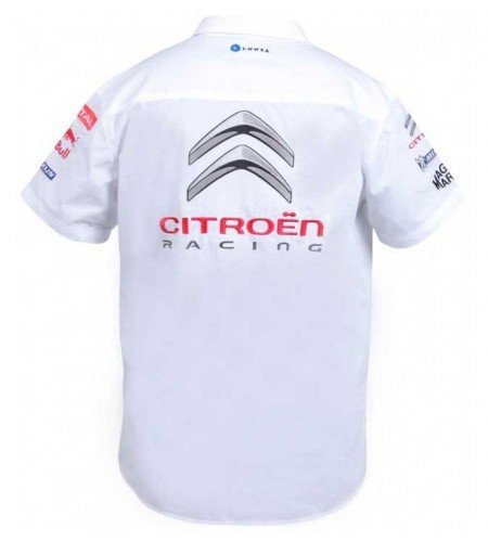 Chemise Citren Racing Team WRC blanc