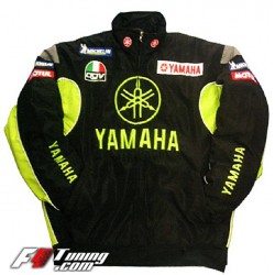 Blouson Yamaha Team Valentino Rossi / DaineseMoto GP couleur noir