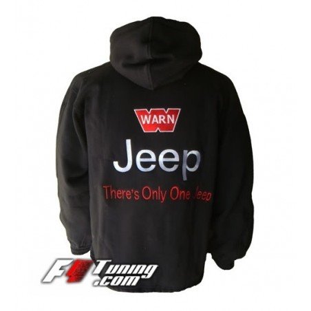 Hoodie JEEP Sweat Capuche Zipp En Cotton Molletonn hoodie-jeep-sweat-capuche-zipp-en-cotton-molletonn