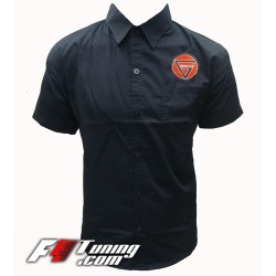 Chemise GINETTA vintage noir