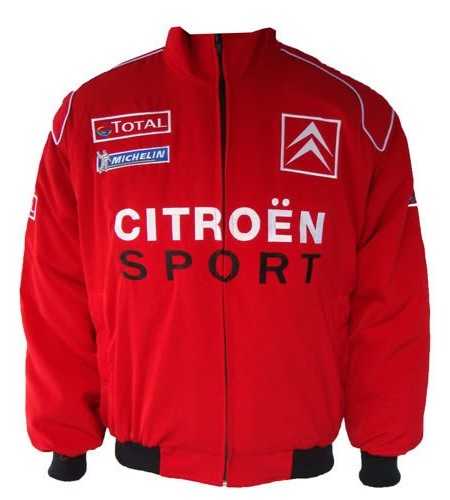 Blouson Citröen Racing Team WRC couleur rouge