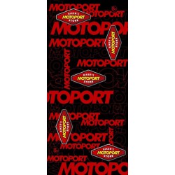 Buff Polaire MotoPort logo/ Incolore