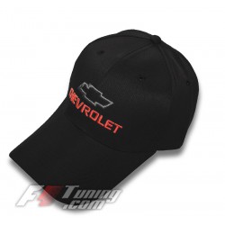 CASQUETTE CHEVROLET NOIR