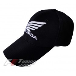 CASQUETTE HONDA MOTO NOIR