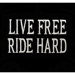 Polo Live Free Ride Hard de couleur noir