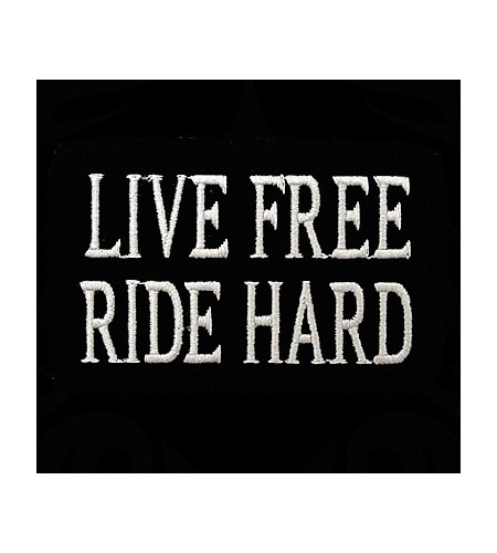 Polo Live Free Ride Hard de couleur noir