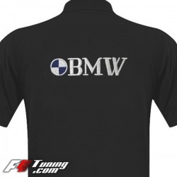Polo BMW de couleur noir
