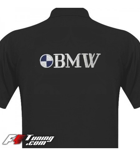 Polo BMW de couleur noir