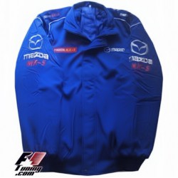 Blouson Mazda MX5 Team Sport Automobile couleur bleu