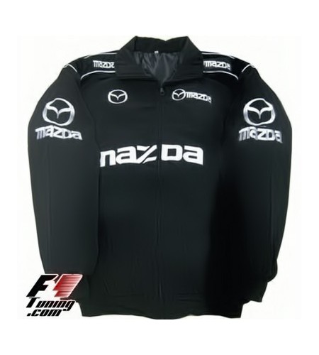 Blouson Mazda Racing Team de couleur noir