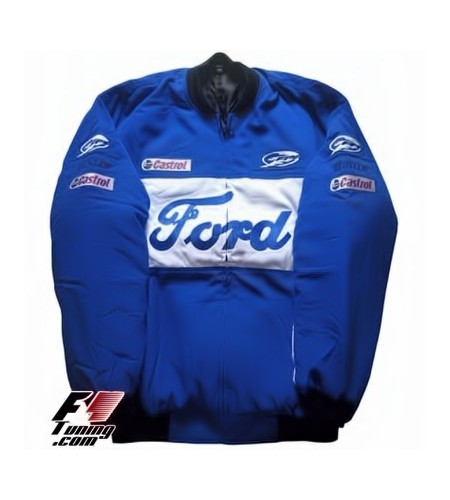 Blouson Ford Mustang Team Nascar couleur bleu