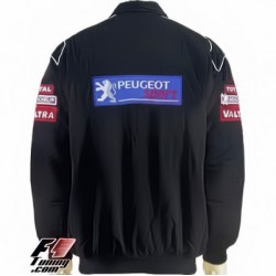 Blouson Peugeot Sport Team WRC couleur noir et rouge