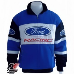 Blouson Ford Performance Racing Team Nascar couleur bleu et noir