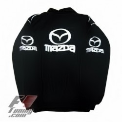 Blouson Mazda Team de couleur noir