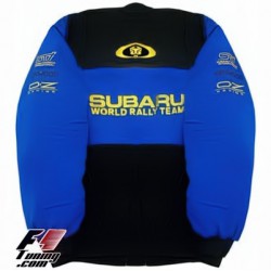 Blouson Subaru Team WRC couleur noir et bleu