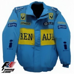Blouson Renault Team formule-1 couleur bleu