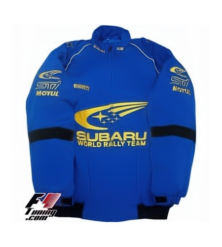 Blouson Subaru Team WRC couleur bleu