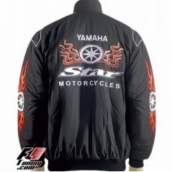 Blouson Yamaha Team Star Motorcycles couleur noir